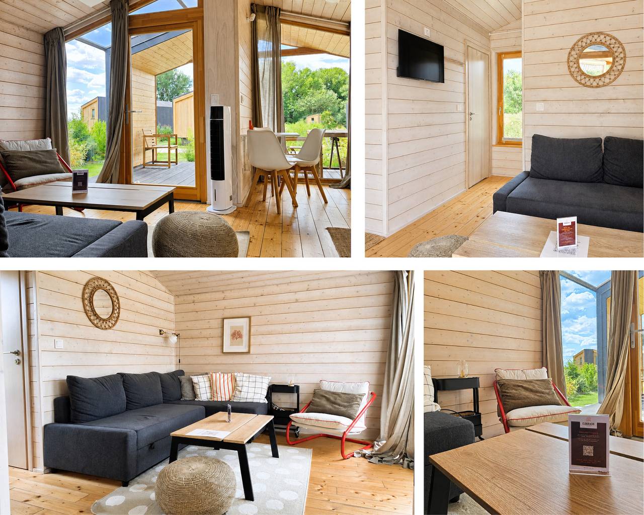 (308) Modernes Tiny House mit Naturblick in Bleckede, Mecklenburgisches Elbetal
