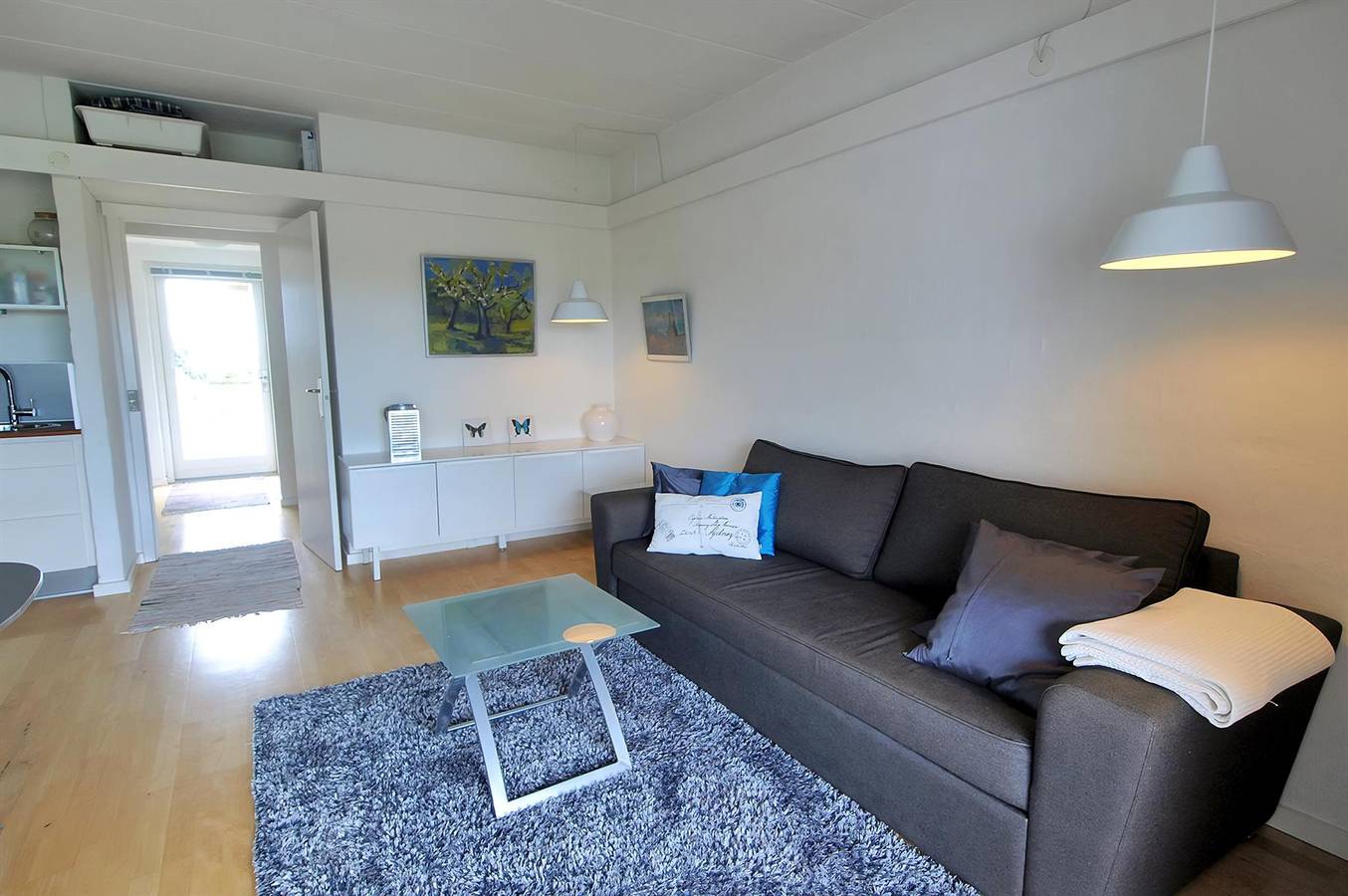 Ganze Wohnung, Beautiful apartment in Aakirkeby w/ 1 Bedrooms and Outdoor swimming pool in Aakirkeby, Bornholm