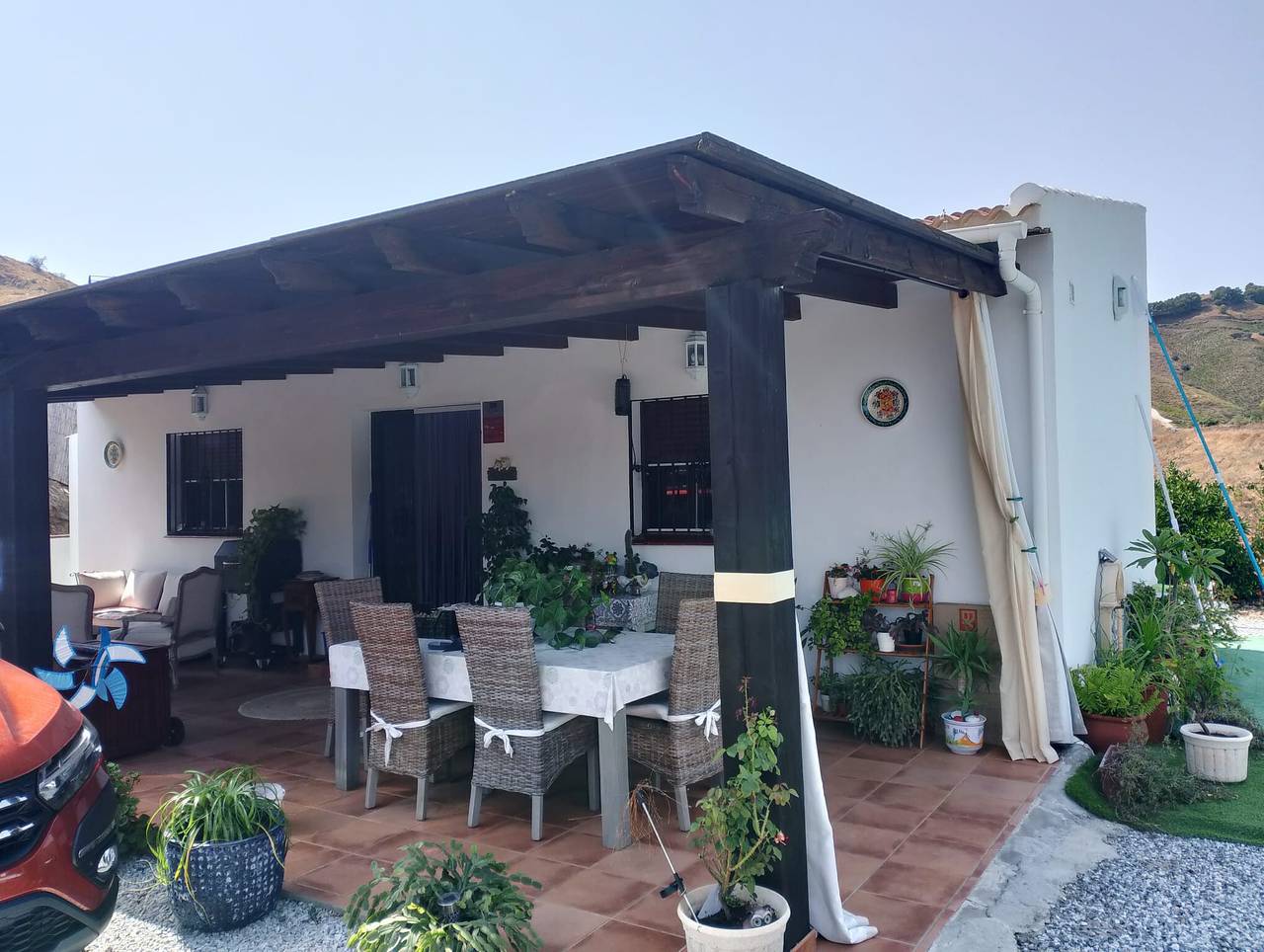 'Casa Rural Cuesta Málaga' with Mountain Views, Private Pool, and Air Conditioning in El Borge, Malaga Prowincja