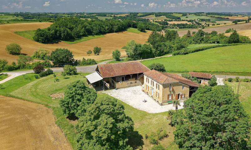 Maison de vacances pour 5 personnes, avec jardin dans le Gers - 4