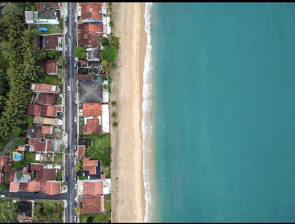 Pé na Areia Strandhaus in Caraguatatuba, Região Metropolitana do Vale do Paraíba e Litoral Norte