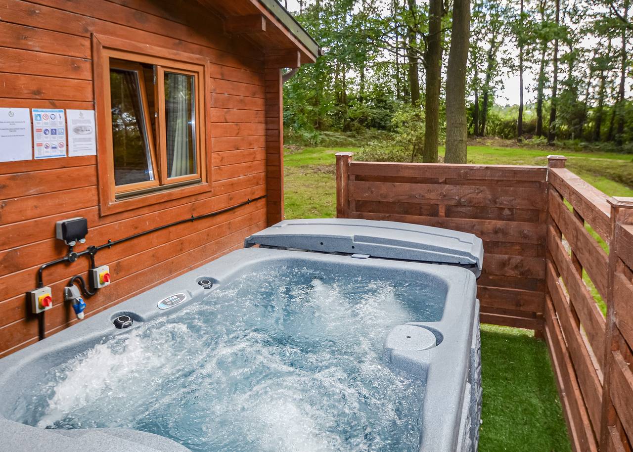 Woodland Beech Lodge in Shropshire