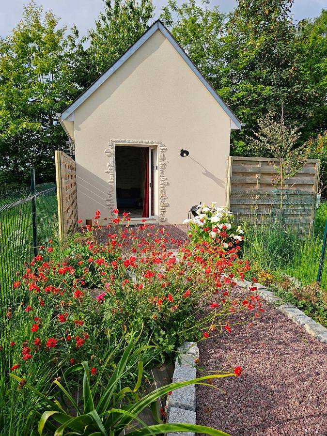 Location de vacances pour 3 personnes, avec terrasse à Nonant