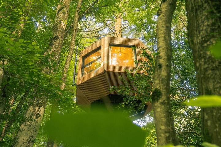 Maison de vacances pour 2 personnes, avec jacuzzi ainsi que balcon et piscine