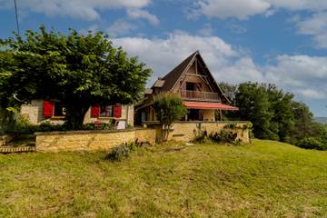 Gîte pour 6 personnes, avec balcon et jardin à Montignac