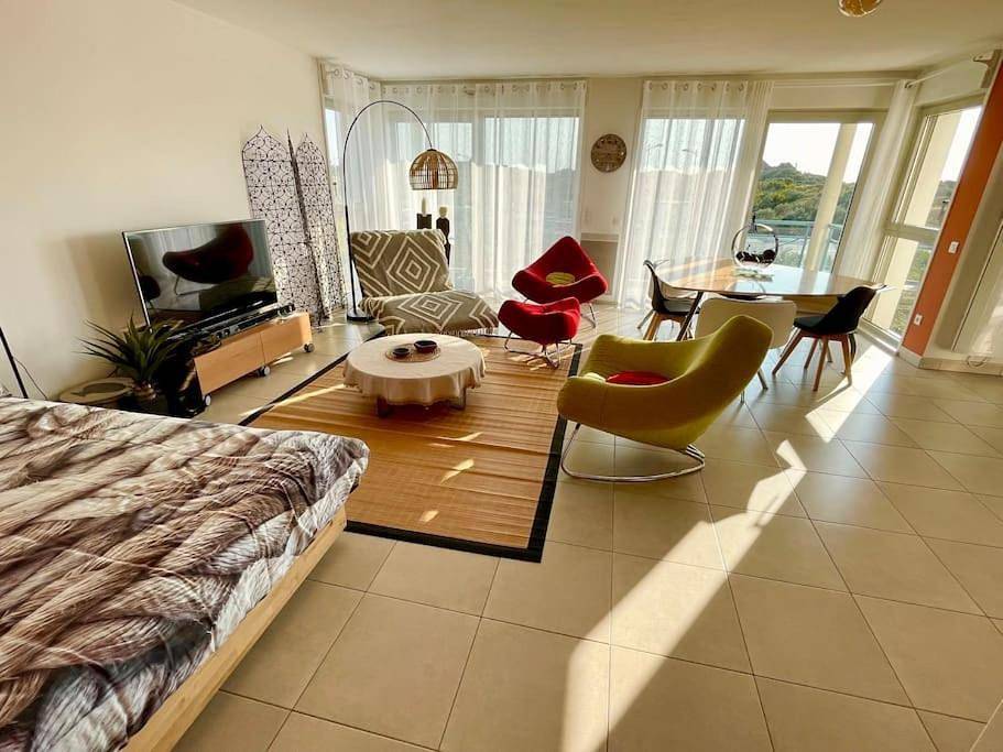 Appartement entier, La Perle des Dunes - Vue imprenable Mer & Dunes in Plage de Malo-les-Bains, Leffrinckoucke
