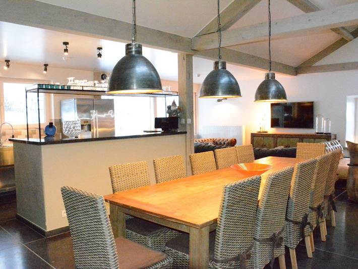 Location de vacances pour 15 personnes, avec balcon/terrasse et jacuzzi, adapté aux familles à Bièvre - 4