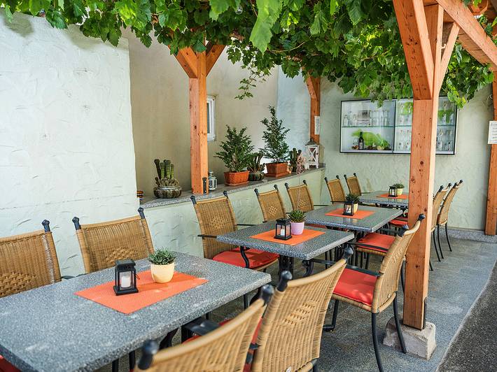 Pension, mit Terrasse in Fränkisches Weinland - 4