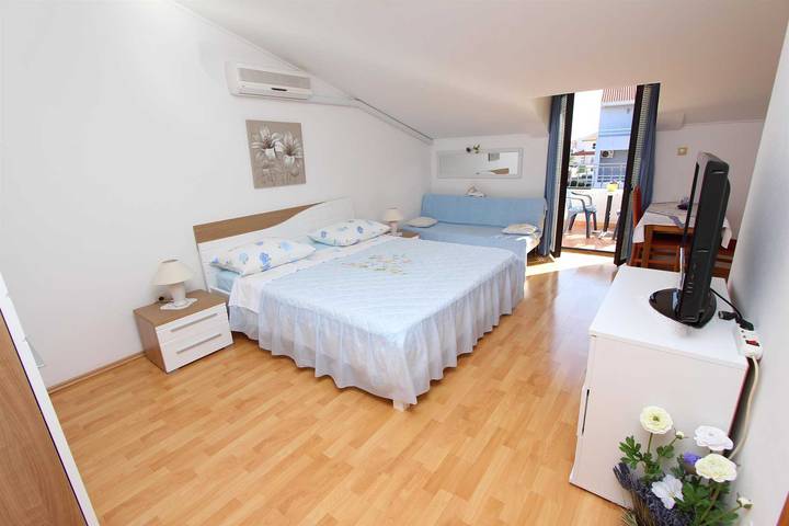 Studio für 2 Personen, mit Balkon und Balkon/Terrasse in Rovinj
