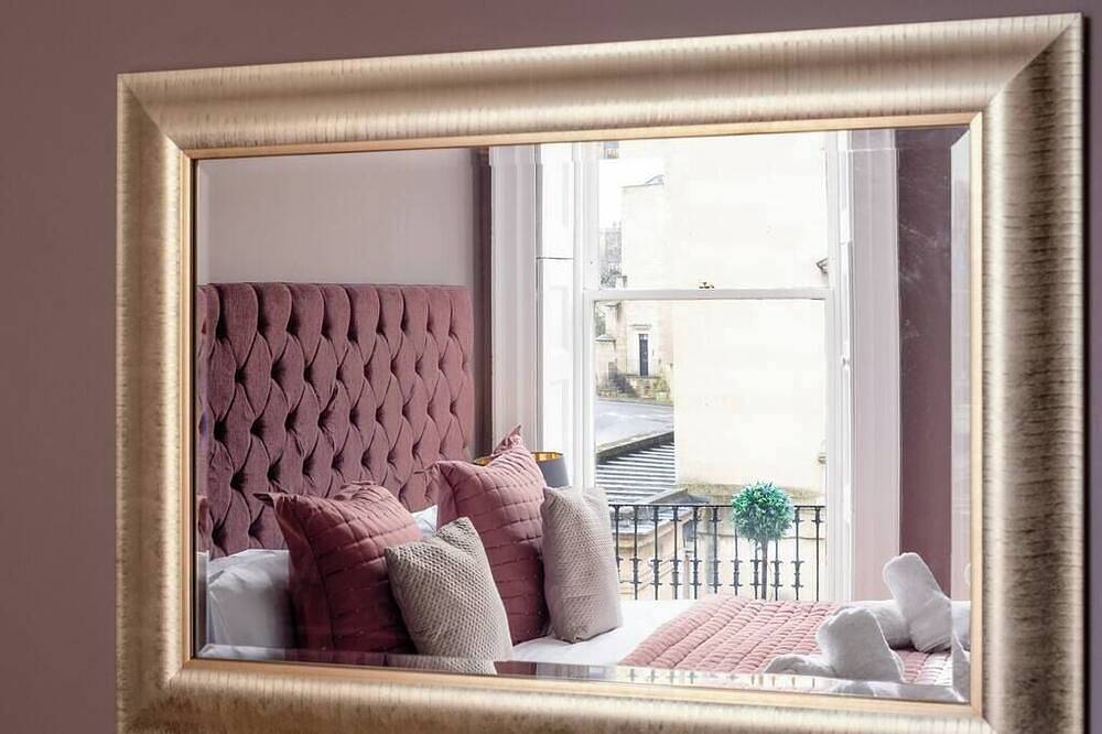 Ganze Wohnung, Luxus-Apartment-Eigenes Badezimmer-Stadtblick-Darcy's View in Bath, Bath & Nord Ost Somerset