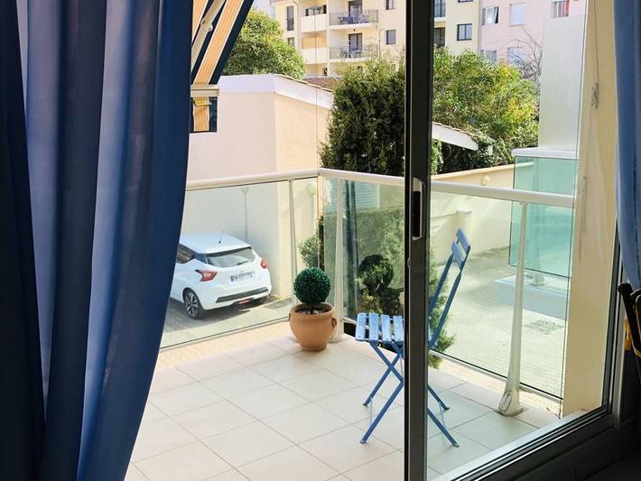 Gîte pour 4 personnes, avec Balcon dans Gare D Arcachon