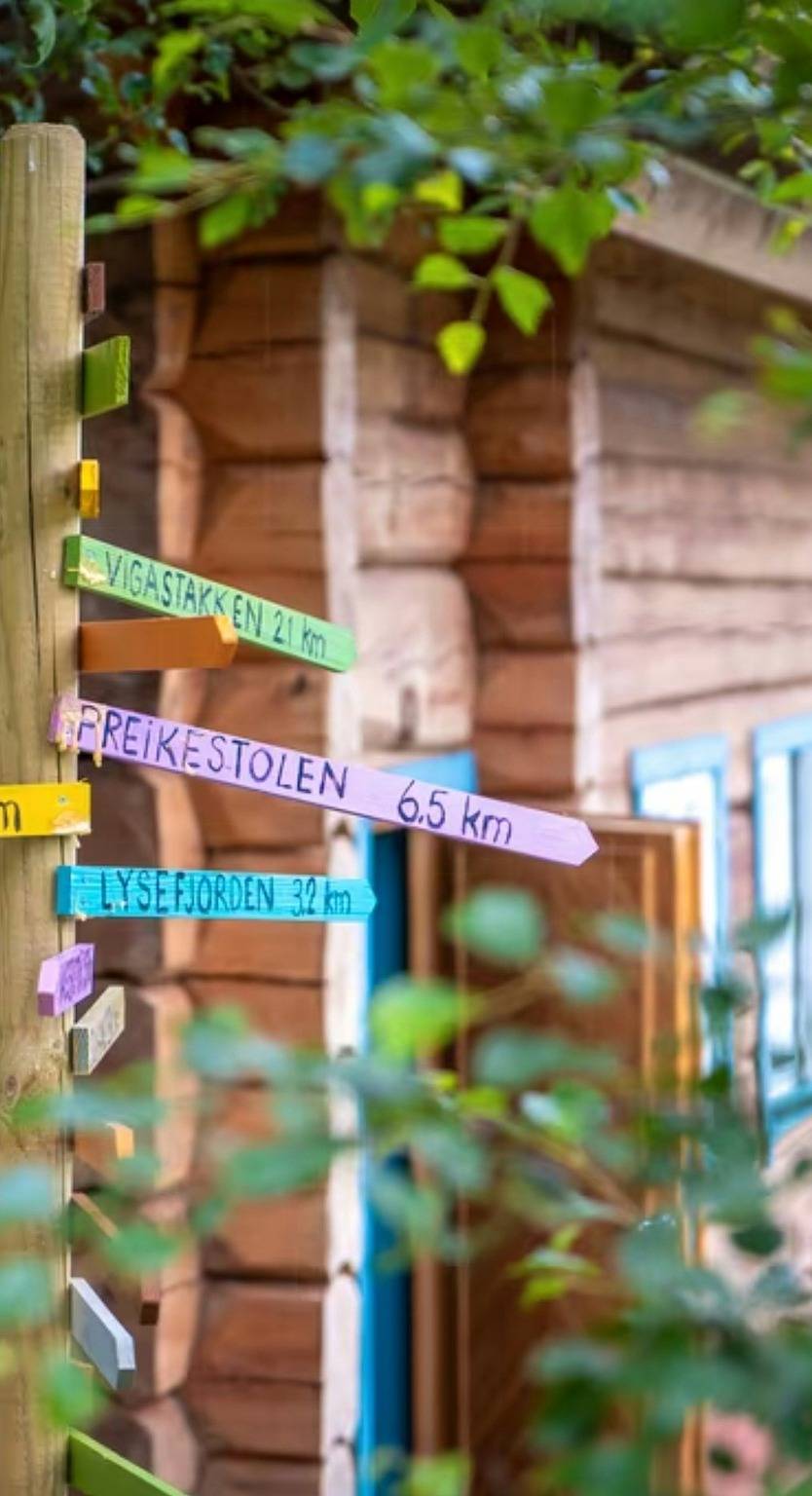 Eine Reise in die Vergangenheit in diesem schönen Blockhaus in Forsand