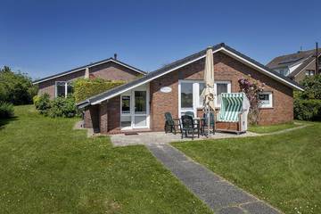 Ferienhaus für 4 Personen, mit Terrasse und Sauna sowie Garten auf Langeoog