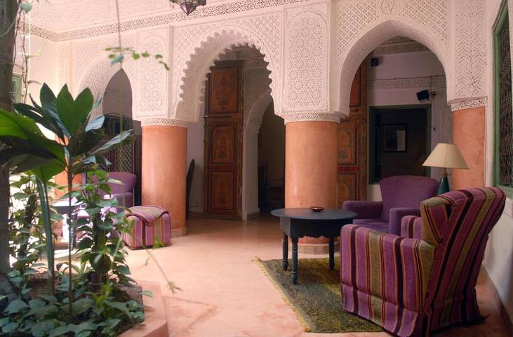Maison d’hôte pour 2 personnes, avec vue ainsi que jardin et piscine à Marrakech - 4