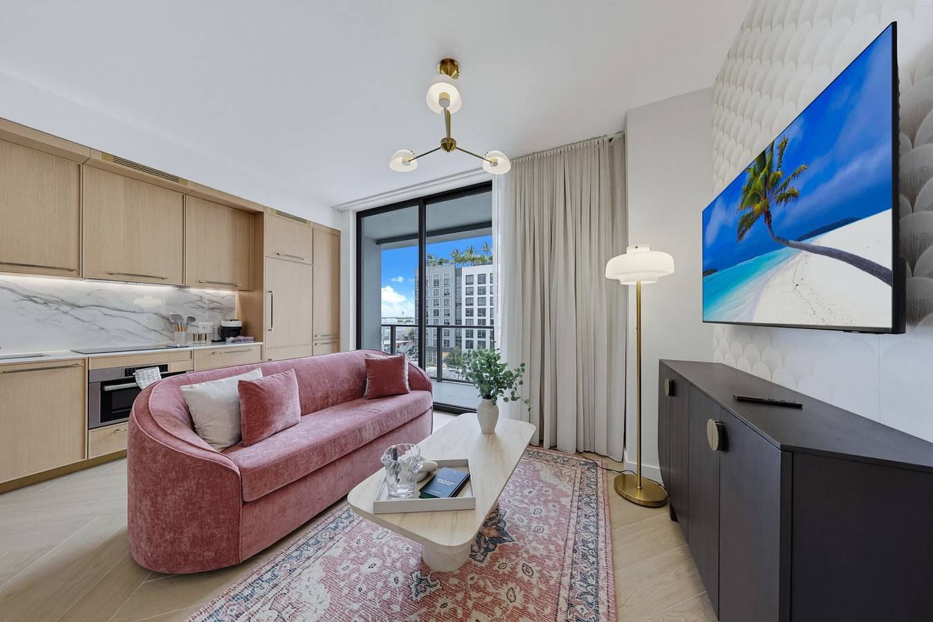 Apartamento entero, Apartamento de vacaciones para 4 personas con balcón in Miami, Florida