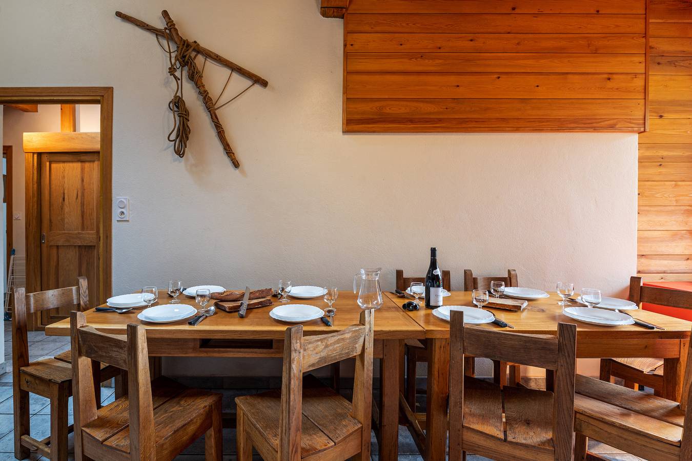 Entire apartment, Apartment 'Chalet Le Choucas N°3' with Mountain View, Balcony and Sauna in Les Menuires, Saint-Martin-de-Belleville