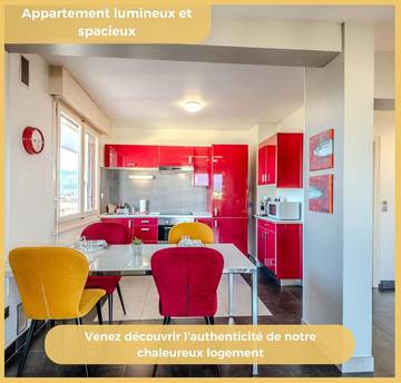 Gîte pour 2 personnes, avec balcon à Gaillard