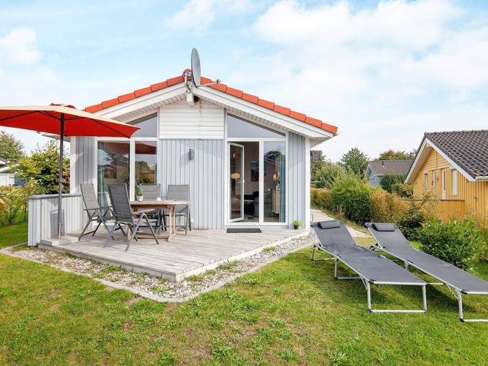 Ferienhaus für 4 Personen, mit Terrasse und Garten, kinderfreundlich