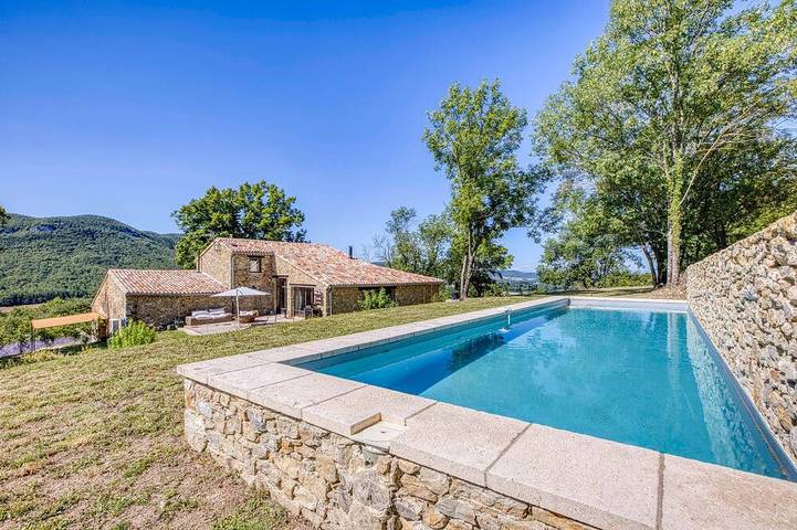 Maison de vacances pour 10 personnes, avec Jardin et Piscine