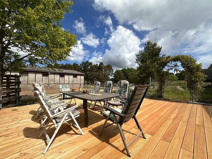 Ferienhaus für 2 Personen, mit Terrasse und Garten in Bützow-Land