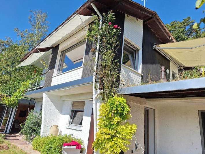 Ferienhaus für 5 Personen, mit Terrasse und Sauna sowie Ausblick