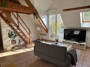 Gîte pour 4 personnes, avec balcon à Neauphle-le-Château