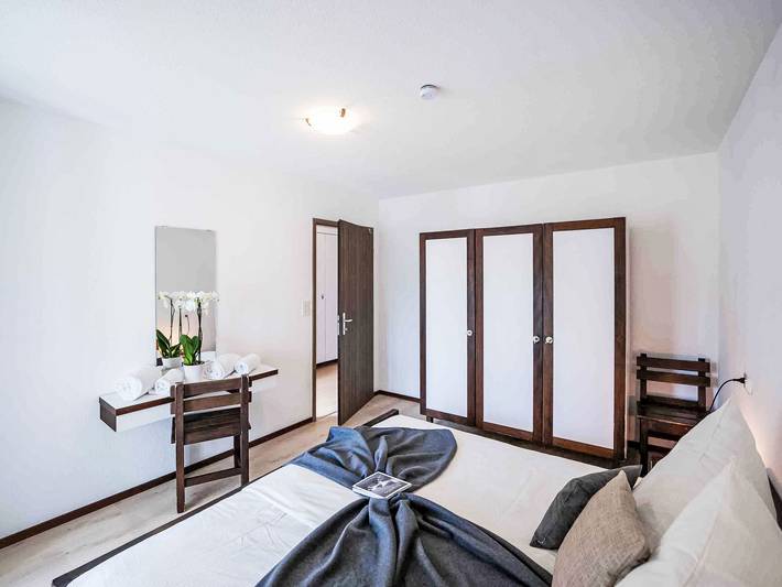 Ferienwohnung für 6 Personen, mit Balkon und Garten in St. Moritz