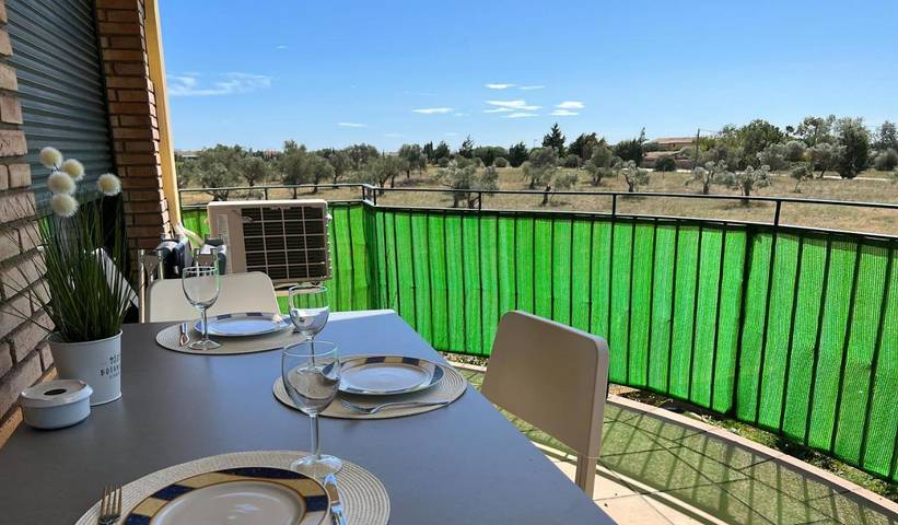 Gîte pour 4 personnes, avec terrasse et vue, animaux acceptés à Torroella de Fluvià - 2