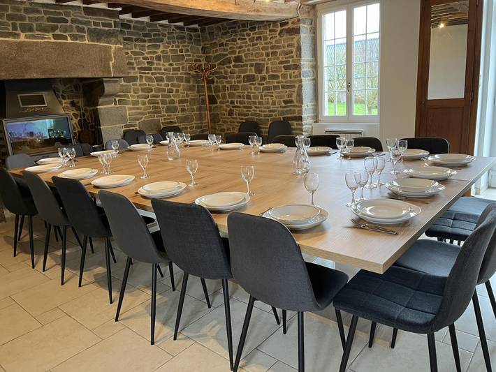 Maison de campagne pour 15 personnes, avec jardin, animaux acceptés dans Valdallière - 3