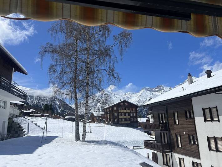 Ferienhaus für 2 Personen, mit Terrasse in Grächen