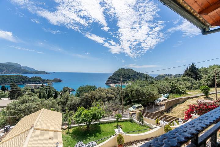 Entire apartment, Apartment 'Angela Panorama' with Sea View, Wi-Fi and Air Conditioning in Paleokastritsa, Corfu