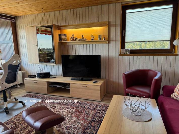 Gîte pour 2 personnes, avec balcon et vue, adapté aux familles dans Kniebis - 4