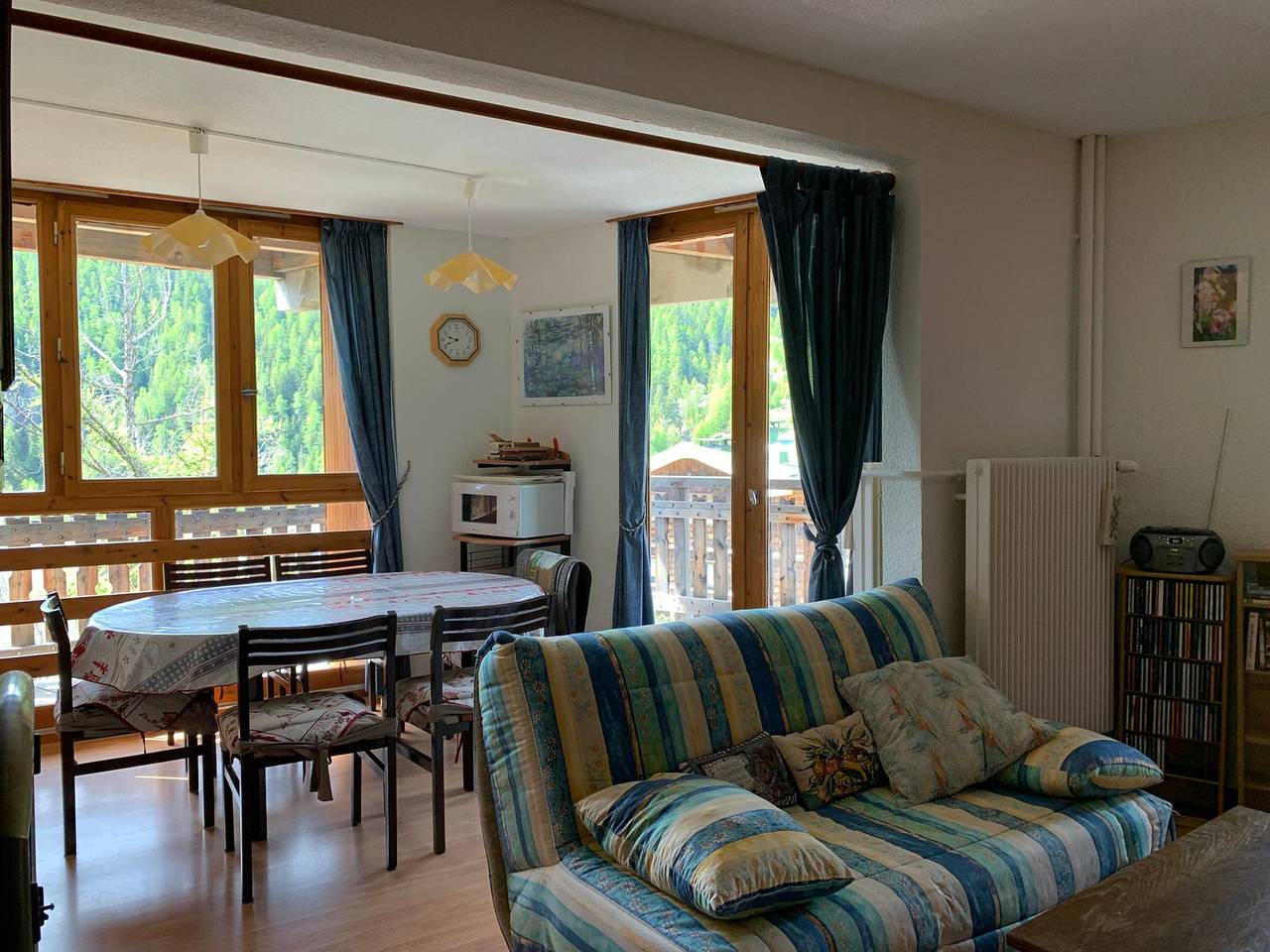 Apartamento entero, Apartamento en Pra-Loup 1600, 6 personas, cómodo y espacioso, a 40m de las pistas in Pra-Loup, Uvernet-Fours