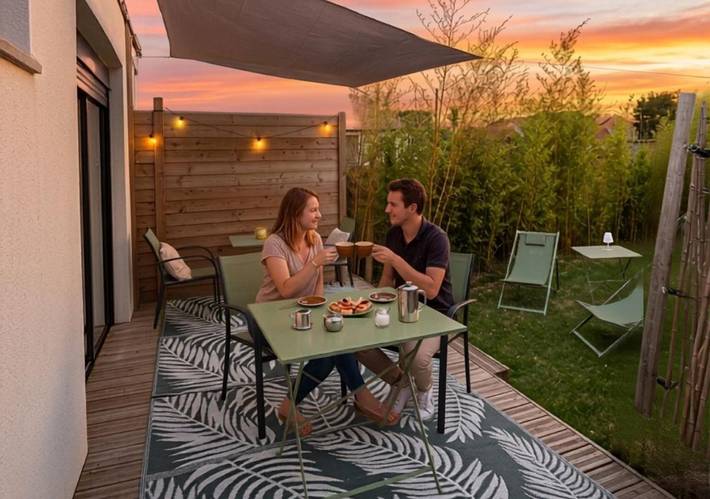 Casa de vacaciones para 2 personas, con terraza además de jardín y vistas - 1