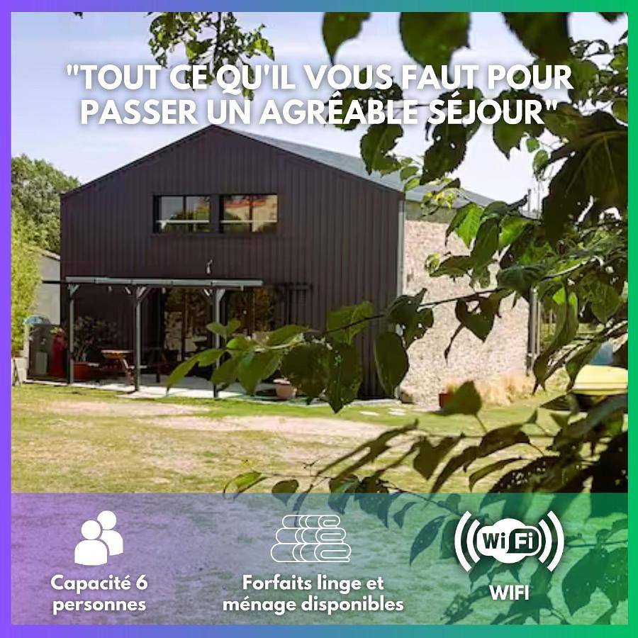 Le Hangar - Campagne - 5km du Parc in Chambretaud, Région de La Roche-sur-Yon