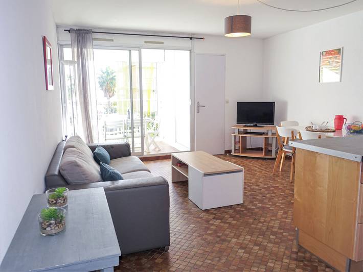 Gîte pour 6 personnes, avec balcon, animaux acceptés dans Plage du Grazel - 2