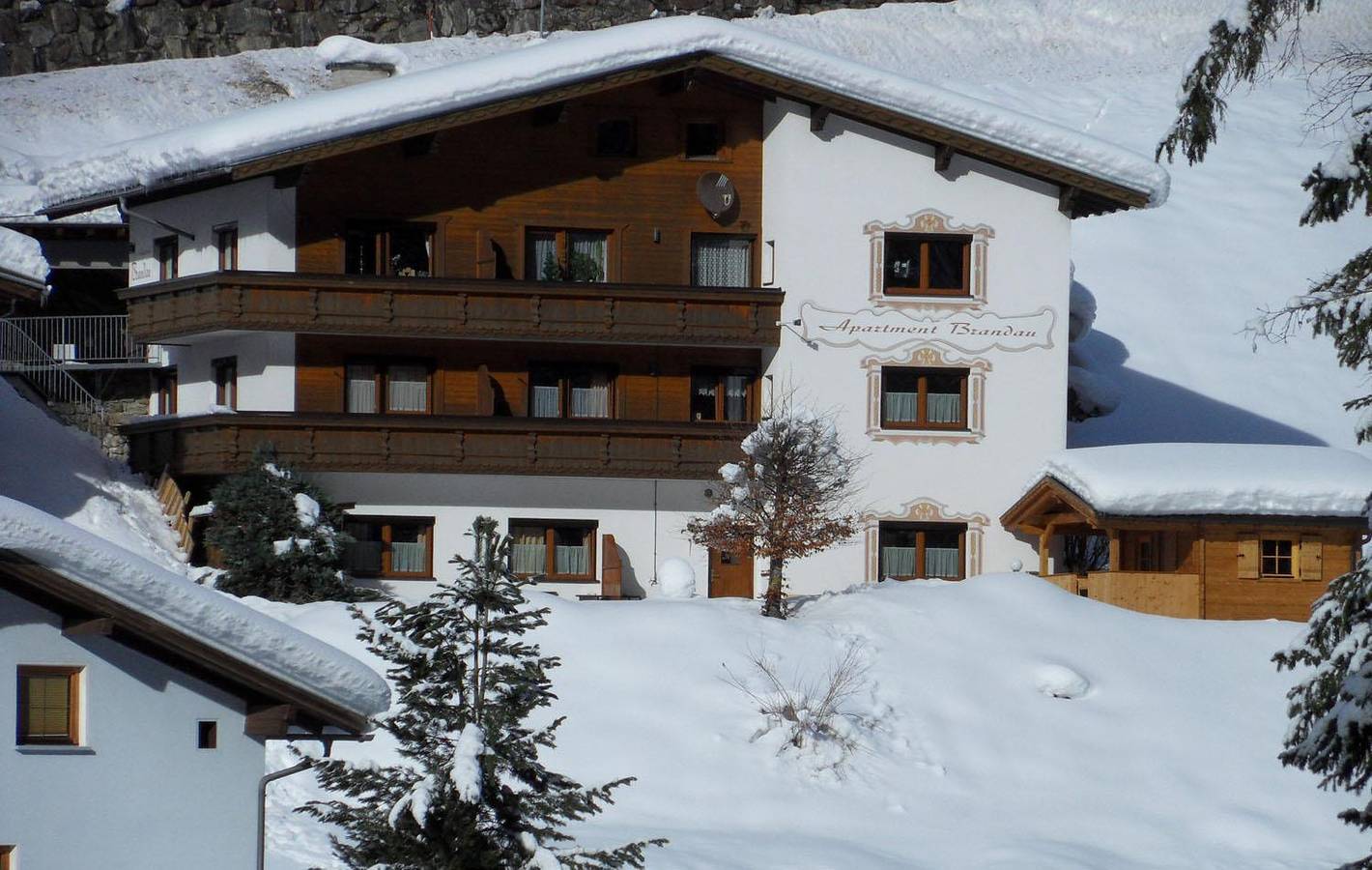 Ganze Ferienwohnung, "Typ 6"(1-2 Pers.)/Wohn-Schlafraum/Du/Wc in Kappl, Verwall