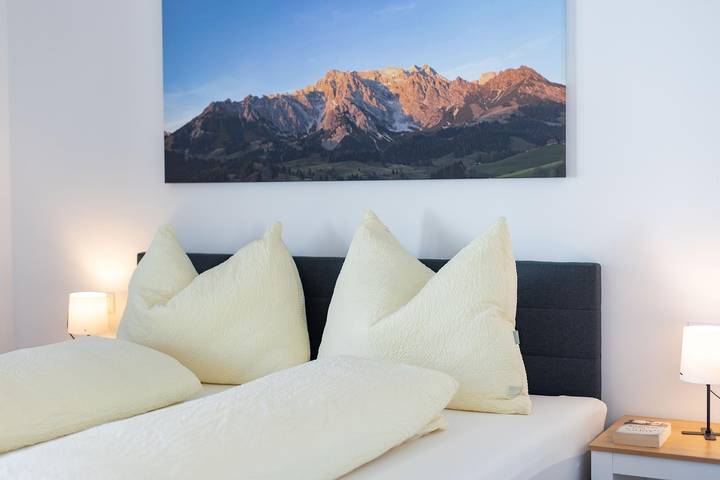 Ganze Ferienwohnung, Appartement/Fewo, Dusche, Wc, 2 Schlafräume in Dienten am Hochkönig, Pinzgau