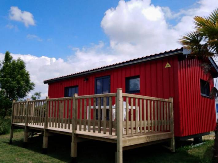 Camping du Lac de Saujon - Mobilheim 4 personen - 2 Zimmer Mit Blick Auf Den See in Saujon, Côte de Beauté