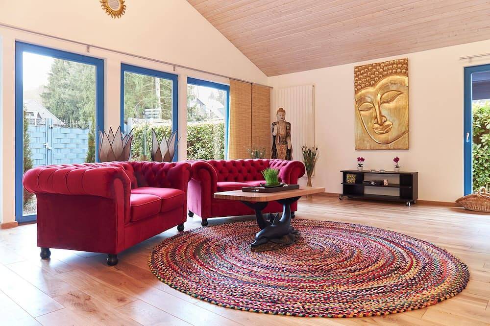 Bio-Ferienhaus am Naturschutzpark Eifel mit eigenem Bach. in Roetgen, Naturpark Hohes Venn-Eifel