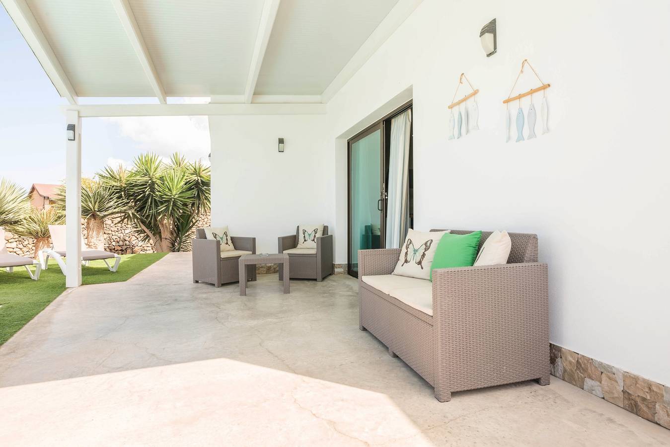 Villa för 14 Personer med trädgård in El Roque, La Oliva