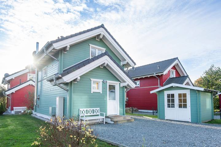 Ferienhaus für 6 Personen, mit Terrasse und Sauna sowie Garten, mit Haustier in Heringsdorf (Oldenburg-Land)