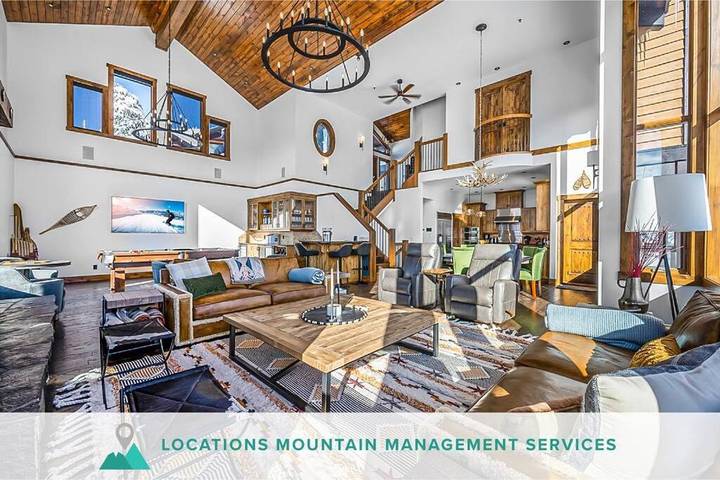 Chalet für 18 Personen, mit Whirlpool und Balkon sowie Sauna - 1