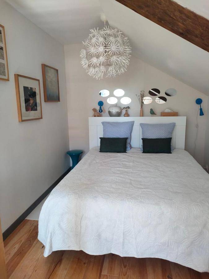 Appartement de vacances pour 2 personnes, avec vue et jardin