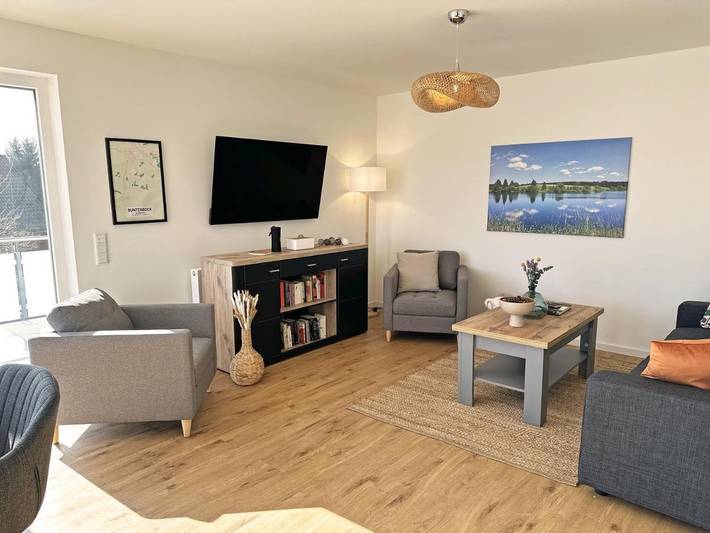 Ferienwohnung für 4 Personen, mit Balkon und Terrasse sowie Seeblick und Ausblick in Buntenbock - 3