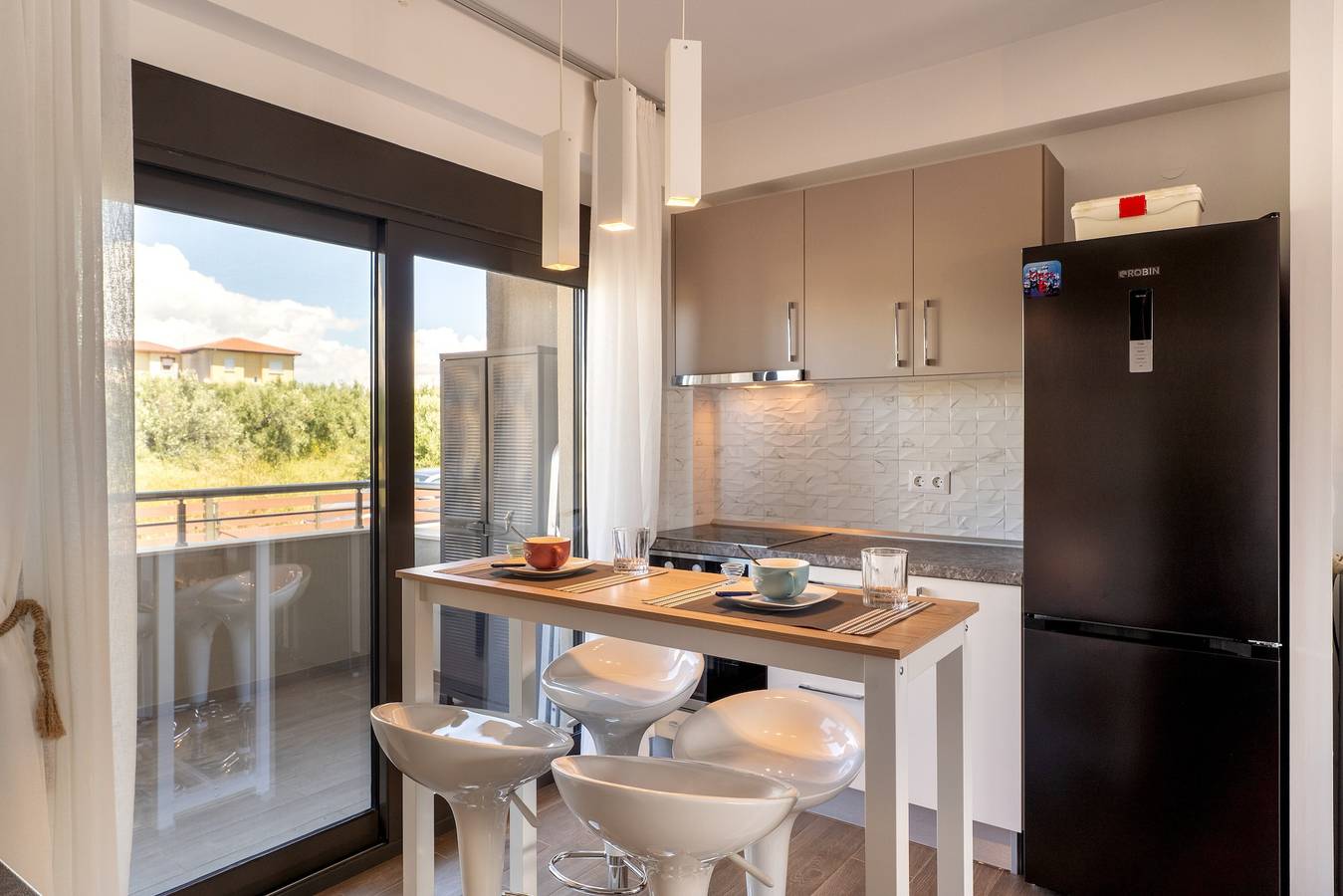 Domania Country House with Sea View, Wi-Fi and Air Conditioning in Halkidiki
