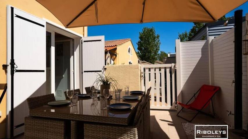 Appartement de vacances pour 7 personnes, avec jardin