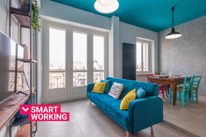 Ferienwohnung für 3 Personen, mit Terrasse in Turin