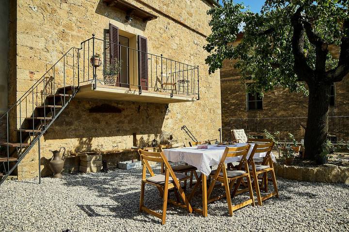 Einfamilienhaus im Herzen von Monticchiello in Monticchiello, Pienza