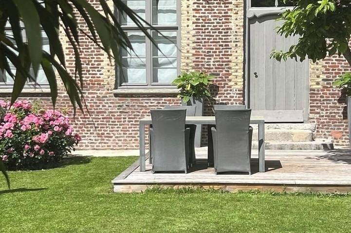 Gîte pour 4 personnes, avec Terrasse et Jardin à Herzeele